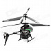 Mini Rechargeable 3.5-CH IR R/C Bullet Shooting Helicopter - Black + Green