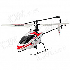 Wltoys V911 Mini Rechargeable 2.4GHz Radio Control 4-CH R/C Helicopter - Red + White