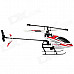 Wltoys V911 Mini Rechargeable 2.4GHz Radio Control 4-CH R/C Helicopter - Red + White