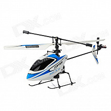 Wltoys V911 Mini Rechargeable 2.4GHz Radio Control 4-CH R/C Helicopter - Blue + White