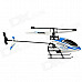 Wltoys V911 Mini Rechargeable 2.4GHz Radio Control 4-CH R/C Helicopter - Blue + White