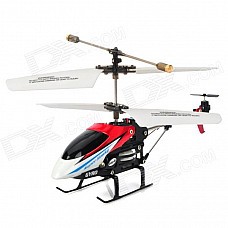 i348 Iphone / Ipad MINI Controlled Rechargeable 3.5-CH R/C IR Helicopter - White + Black + Red