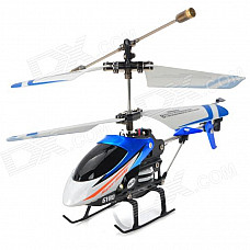 i348 Iphone / Ipad MINI Controlled Rechargeable 3.5-CH R/C IR Helicopter - Blue + Black + Red