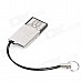 Mini Iron Skin Micro SD / TF Memory Card Reader - Silver