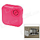 X-Sticker Mini Vibration USB Music Speaker - Deep Pink (2 x AAA)