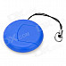 Portable Round Shape USB 2.0 Micro SD / TF Card Reader - Blue (Max.32GB)