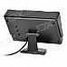 4.3" TFT LCD Car Rear-View Stand Security Monitor and Camera Kit - Black