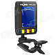 2-in-1 1.6'' LCD Clip-On Digital Tuner / Metronome for Guitar + More - Black (1 x CR2032)