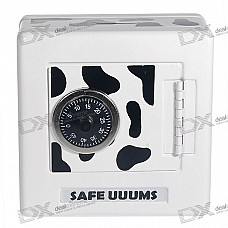 Dial Combination Protected Safe Vault Coin Bank