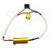 6 ohm 50W HID/LED Warning Canceller Decoder / Load Resistor - Golden