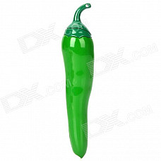 Chili Pepper Style Zinc Alloy Butane Gas Lighter - Green