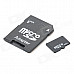 Micro SD Card w/ SD Adapter - Black (32GB)