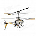 Rechargeable 3.5-CH IR Controlled Alloy R/C Helicopter w/ Gyroscope - White + Golden