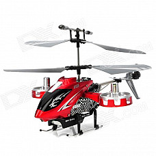 F103 B Updated Version Rechargeable IR Controlled 4-CH ABS + Alloy R/C Helicopter - Red