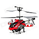 F103 B Updated Version Rechargeable IR Controlled 4-CH ABS + Alloy R/C Helicopter - Red