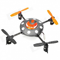 U816 2.4GHz 3.5-CH Quad-Rotor UFO Design R/C Helicopter - Grey + Orange