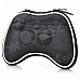 Airfoam Protective Fabric Carrying Pouch for Xbox 360 Wireless Controller - Black