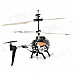 6875 Rechargeable IR Controlled 3.5-CH Voice Plastic + Alloy R/C Helicopter - Black