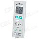 Universal 1.5" LCD Air Conditioner A/C Remote Control Controller - White (2 x AAA)