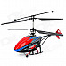 Rechargeable 2.4G 4-CH Radio Control R/C Helicopter w/ Camera / SD Card / Gyro - Red + Black + Grey