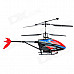 Rechargeable 2.4G 4-CH Radio Control R/C Helicopter w/ Camera / SD Card / Gyro - Red + Black + Grey