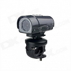 Sports Diving 5.0M CMOS HD 1080P Wide Angle Video Recorder Camcorder w/ TF / USB / AV - Grey