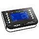 2.2" LCD Digital Tuner Metronome for Guitar / Bass / Violin - Black (2 x AAA)