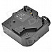 D200 Mini 400lm LED Projector w/ US Plug Adapter / AV-In - Black (300:1 / 320 x 240)