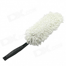 Flexible Cotton Car / Home Washing Brush - White