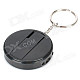 Fly Eagle FE808 USB Rechargeable Electronic Cigarette Lighter Keychain - Black