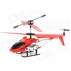 Portable Rechargeable 2.4GHz 4-CH Control R/C Helicopter w/ Gyro - Red