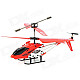 Portable Rechargeable 2.4GHz 4-CH Control R/C Helicopter w/ Gyro - Red