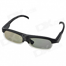 USB Rechargeable 3D Active Shutter Glasses for Epson LCD Projectors - Black