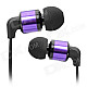 Awei Stylish In-Ear Earphone for Cell Phone / MP3 / MP4 - Purple + Black