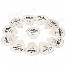 AP12S Steel Guitar Picks - Silver (12 PCS)