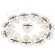 AP12S Steel Guitar Picks - Silver (12 PCS)