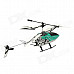 Rechargeable 2.5-CH IR Remote Control Alloy R/C Helicopter - Green