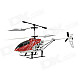 Rechargeable 2.5-CH IR Remote Control Alloy R/C Helicopter - Red