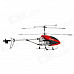 40MHz 3.5-CH Alloy R/C Helicopter w/ Gyroscope / LCD Display Remote Controller - Red