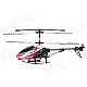 40MHz Rechargeable 3.5-CH Alloy R/C Helicopter w/ Gyroscope - Deep Pink