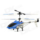 Mini Rechargeable 3-CH IR Remote Control R/C Helicopter - Blue