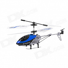 Mini Rechargeable 3.5-CH IR Remote Control R/C Helicopter - Blue