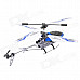 Mini Rechargeable 3.5-CH IR Remote Control R/C Helicopter - Blue