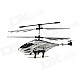 Rechargeable 3.5-CH PVC IR Remote Control R/C Helicopter - Silver