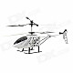 Mini Rechargeable 2.5-CH IR Remote Control R/C Helicopter w/ Gyro - White