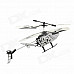 Mini Rechargeable 2.5-CH IR Remote Control R/C Helicopter w/ Gyro - White