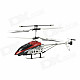 Rechargeable 3.5-CH IR R/C Helicopter w/ 130KP Camera & Gyroscope - Red (SD Slot)