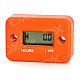 1.0" LCD Water Resistant Hour Meter for Motor + More - Orange