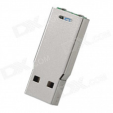 Mini USB 2.0 Flash Drive - Silver (8GB)
