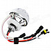 Universal 2.3'' Motorcycle 35W 6000K 2600LM HID Xenon Projector Headlight Kit - Silver + Black